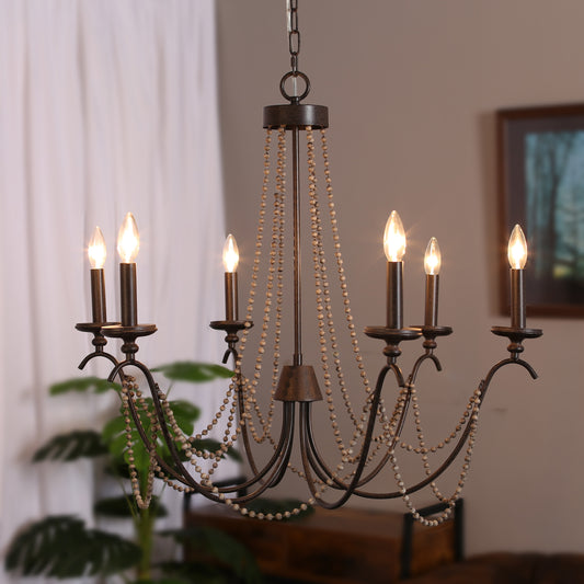 Hoary 6 - Light Candle Style Classic & Traditional